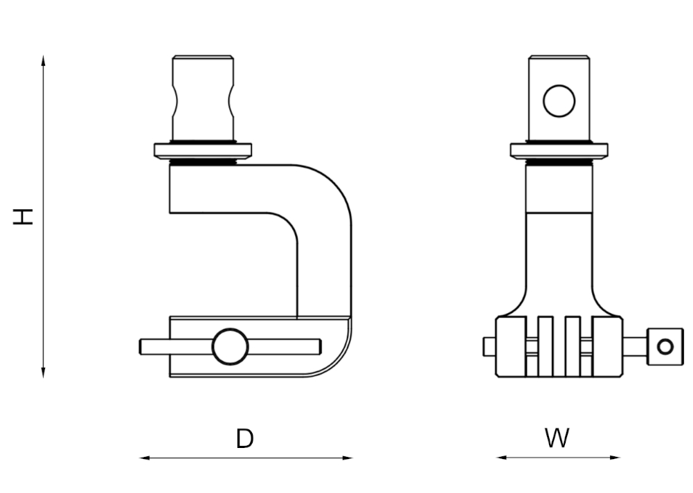 Vise Grip- small Dimensions