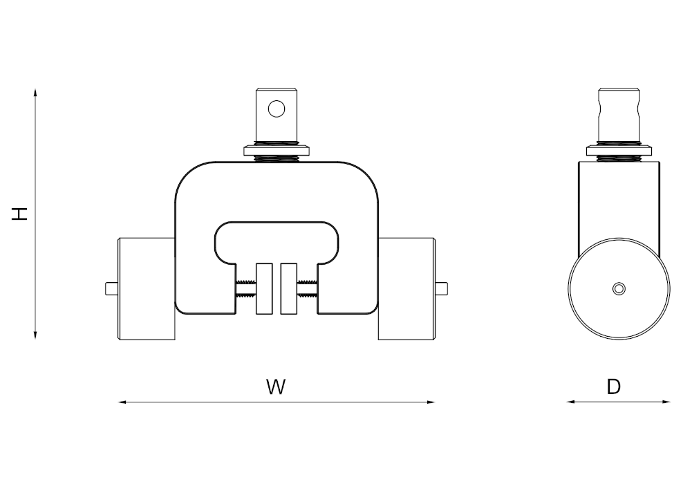 Vise Grip - Pneumatic Dimensions