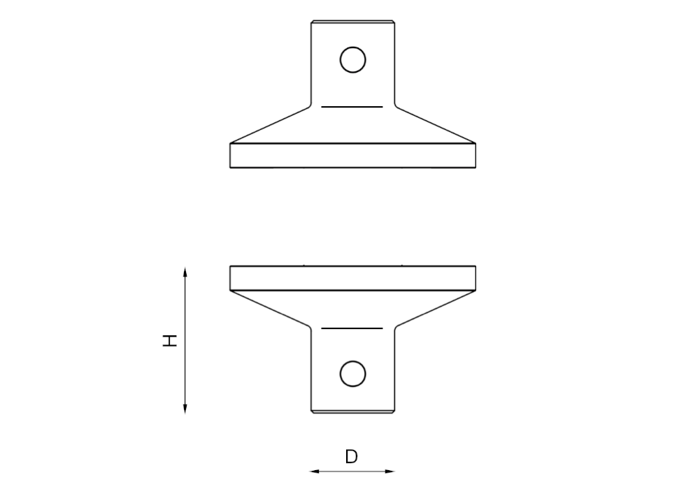 Compression Platens Dimensions